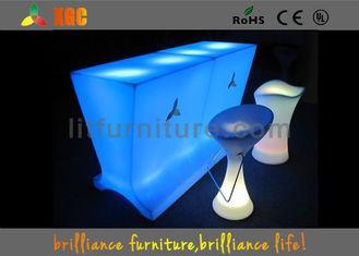 Outdoor LED Bar Counter , Illuminated Bar Furniture For Bar