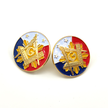 Affordable Custom Masonic Pins and Philippine Flag Masonic Accessories for Freemasonry Regalia