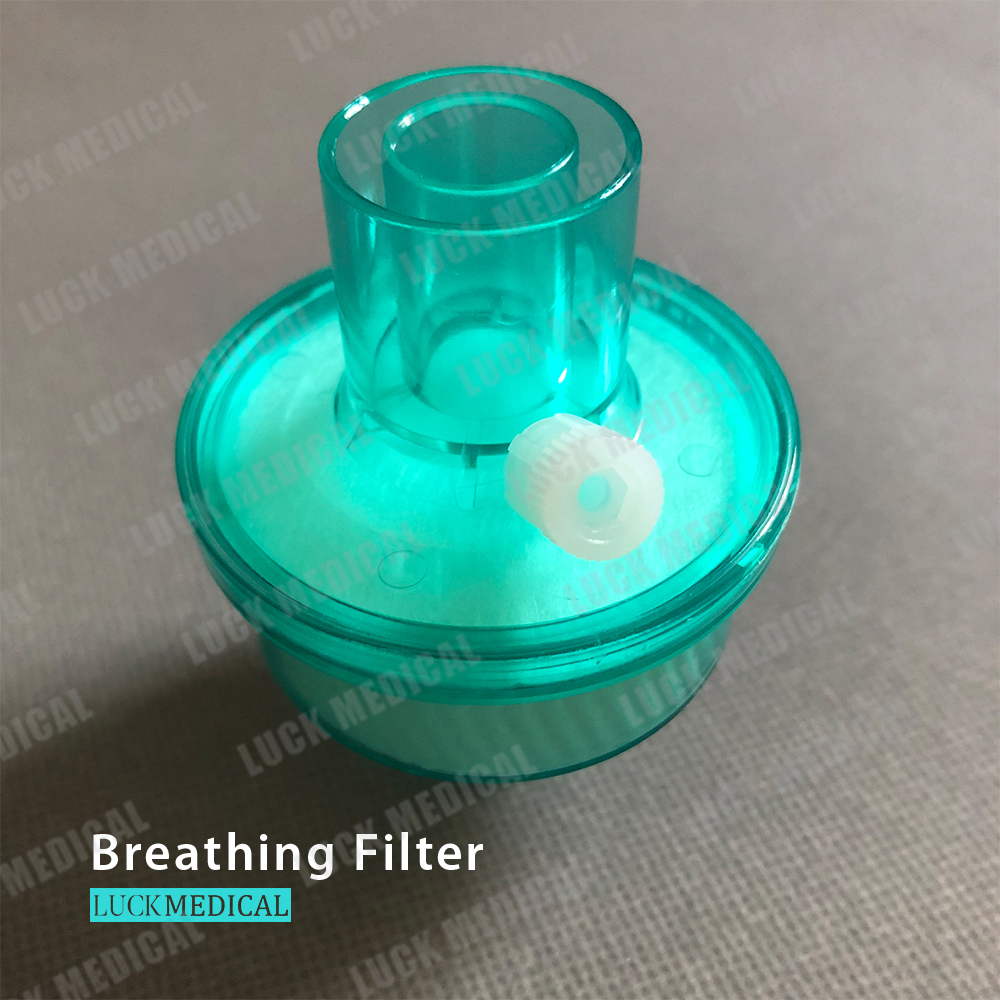 Filtro de respiración de filtro bacteriano desechable