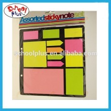 Assorted sticky note set diversity sticky notes