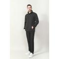 MEN'S BONED SOFT-SHELL ZIP OPENING JACKET