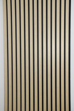 natural Oak acoustic slat wall panel