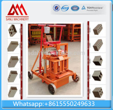 QMJ2-45 extruded brick machine to make money / manual brick making machine