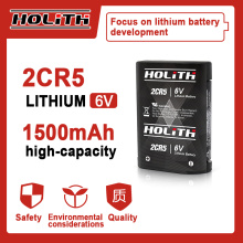Holith 2Cr5 Bateria de lítio 6V Câmera 2CR-5W Câmera 2Cp3845 Canon EOS5 5055 Máquina de filme de filme 1N Importado 2CR5W ORIGINAL