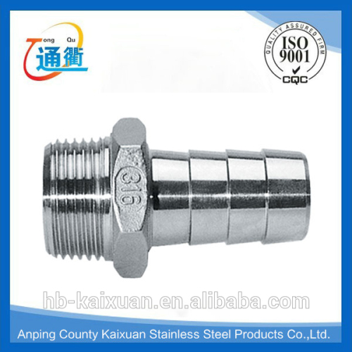 high quality stainless steel 304 hose nipple