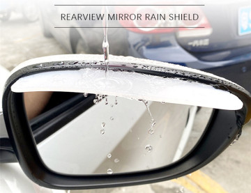 Silicone Material Rearview Mirror Rain Shield