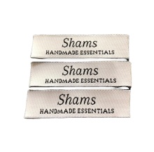 Hot Sale Satin Woven Labels for Clothing and Accessories