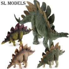 SL Models Wholesale: Vivid Solid Plastic PVC Simulation Jurassic Dinosaur Models - Stegosaurus Dinosaur Toys