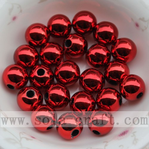 Beautiful colors jewelry electroplate bead for decoration