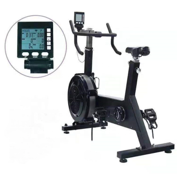 Commercial Cardio Air Bike Gym Equipment - Professional Spinning Cycle for Indoor Exercise