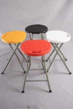 Metals Outdoor Plastic Folding Stool Durable