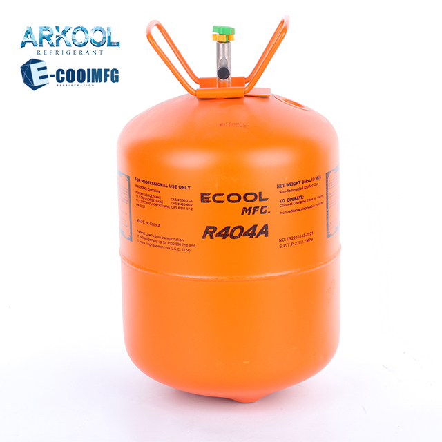 10.9kg r404a cool gas refrigerant gas cylinder r404a HIGH purity in hydrocarbon & derivatives