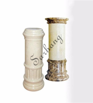small marble columns pillars/modern column interior design