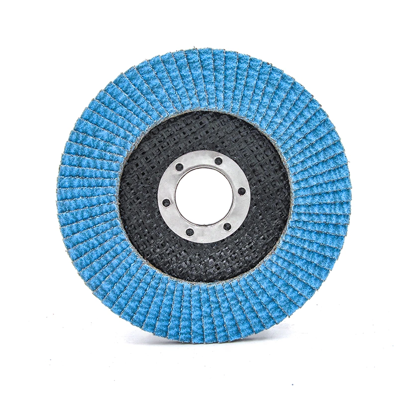 Blue Color Ceramic Abrasive Flap Disc Hight Quality Polishing Disc Abrasives Wheel