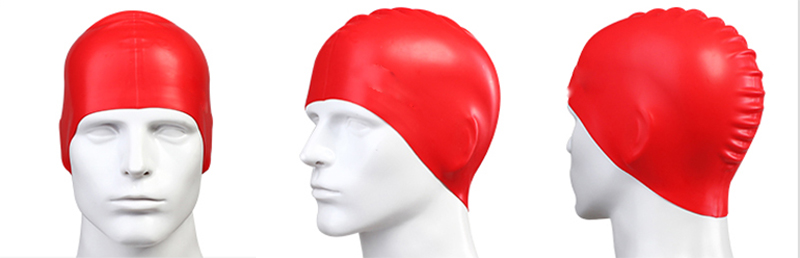 Custom Eco-Friendly Silicone Swim Caps Eco Friendly Silicone Diving Hats For Adult