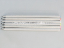 Guangzhou advertising wood free pencil big writing pencils