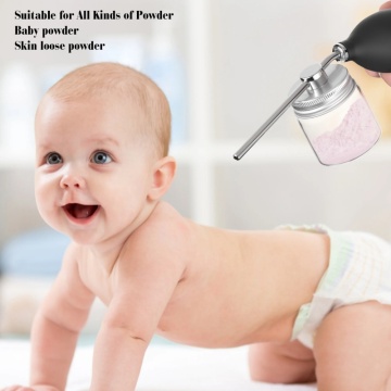 Lone Tube Design Styling Powder Bottle - Refillable Hair Fiber Powder Bottle with Dispenser