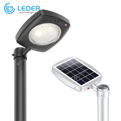 LEDER Lampu Otomatis Solar LED Lampu Jalan