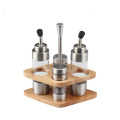 Salt Pepper Shaker And Oil Kettle Set