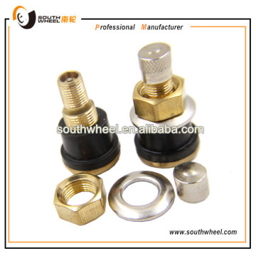 European Style O-ring Seal Clamp-in Brass Valves