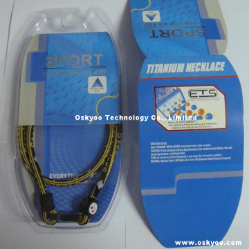 Ncaa Tornado Titanium Sport Necklaces (P068)