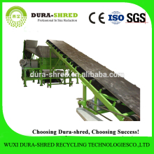 Dura-shred automatic motorcycle tire shredding machine