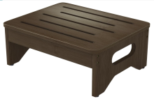 Step Stool for Bed Wooden Stool Office Footstool