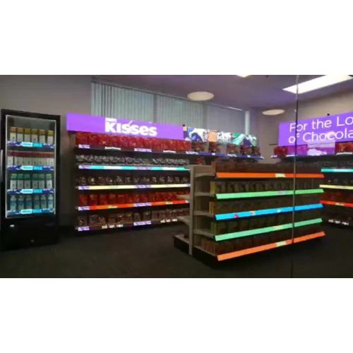 GOB SMD P1.2 P1.5 supermarket led shelf display