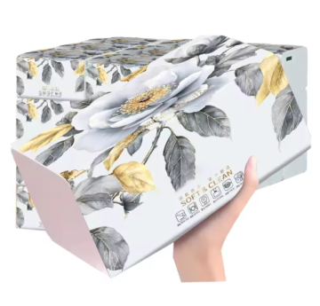 Wholesale Disposable Virgin Wood Pulp 5Ply Facial Tissue