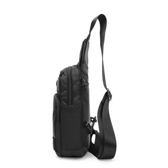 Wholesale Men's Chest Bag Casual Shoulder Bag Large Capacity Cross-Body Bag