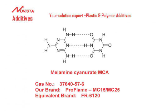 MELAMINE CYANURVE MCA MC15 MC25 MC50 MC-G 37640-57-6