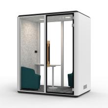 Easy Install Privacy Booth for Home Office - Soundproof Meeting Pod