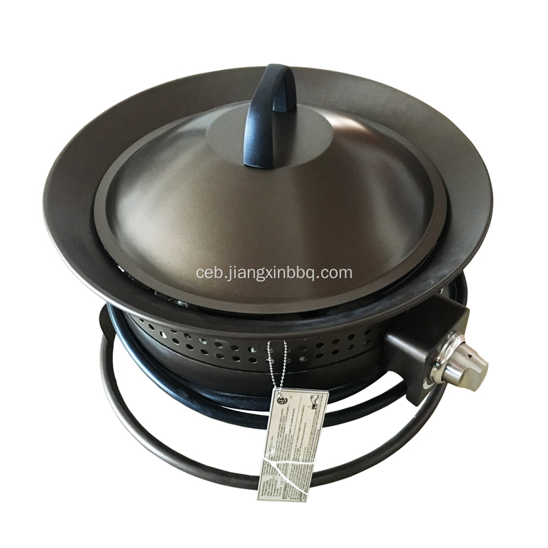 Bronse Portable Steel Liquid Propane Fire Pit