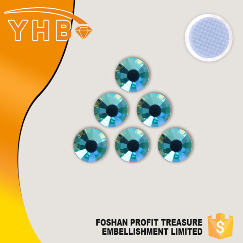 YHB spot supplies Korean design SS20 Aqua Bohemica AB glass strass for dresses