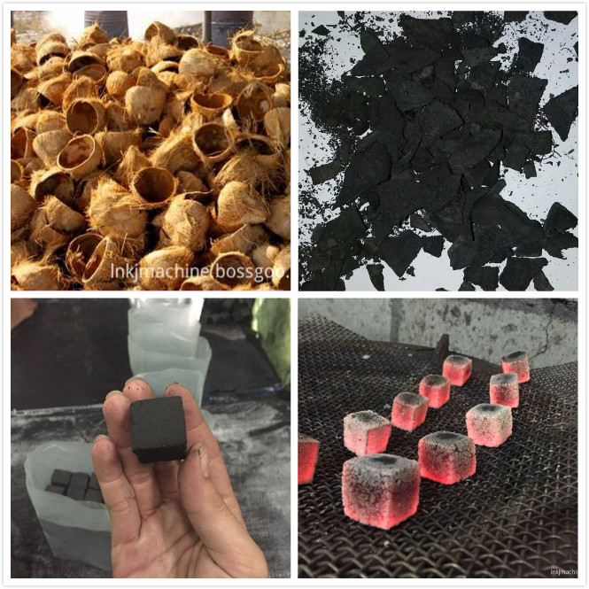 جوز الهند آلة بيرليسيس coconut pyrilysis machine