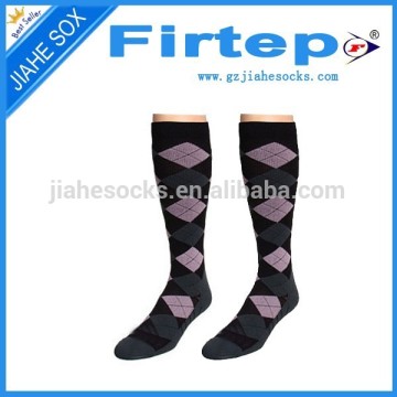 Cheap knee high multi color argyle socks