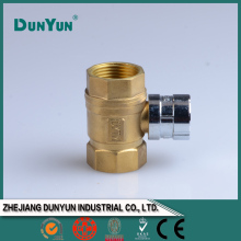 Manufacturer magnetic brass lockable ball valve