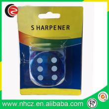 big square blue dice sharpener