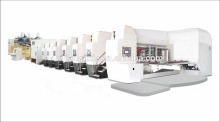 K1- 2600X4800 CNC Two Color Flexo Printer Slotter And Stacker Machine