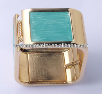 new trendy alloy bracelet gold plating