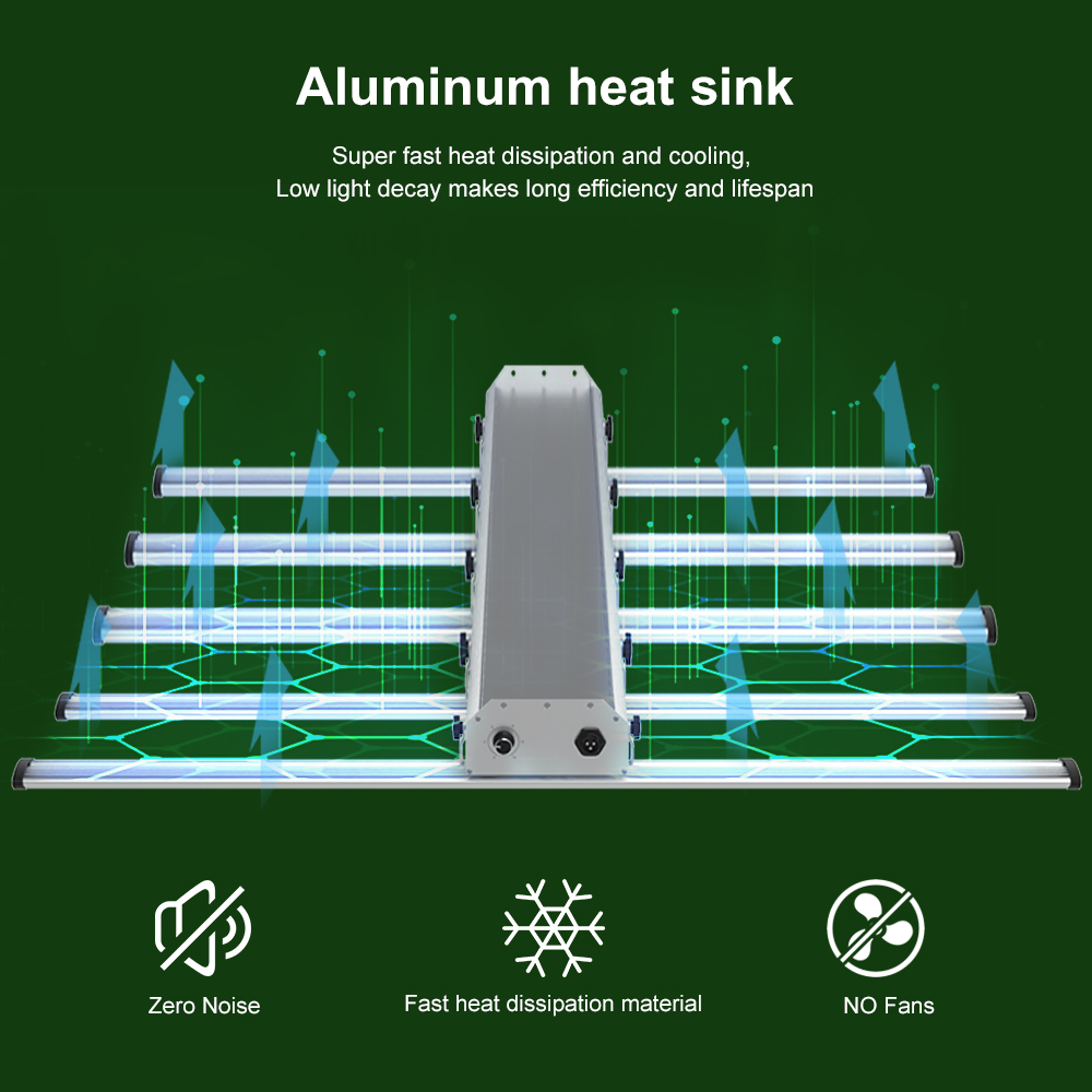 led grow light aluminum