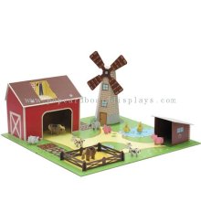 3d Paper Kidkraft Corrugated Cardboard Toys Garden Play Houses Ento003