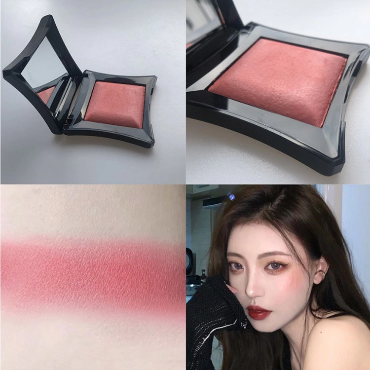 Private Label Single Gillter Face Highlighter Makeup Super High Pigment Baked Highlighter