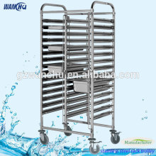 Stainless Steel 15 Tier Assemble Double Line Cookie Cart