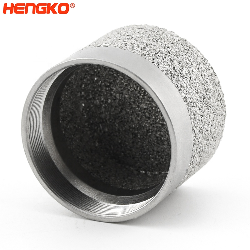 HENGKO Supplies Porous Sintered Stainless Steel Porous SS 316L Cup Perforated Metal Filter