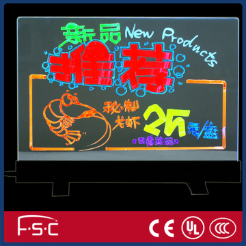 Electronic new advertisement products battery powered led open signs
