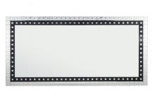 Rectangular clear mirror black mirror floor mirror