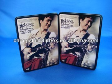 fashion tin CD case