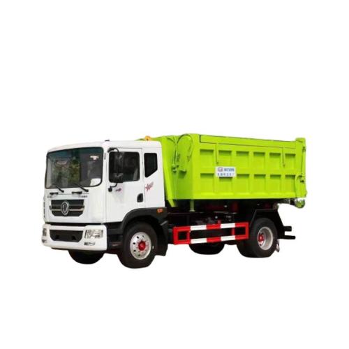 Dongfeng new D9 hook arm type garbage truck