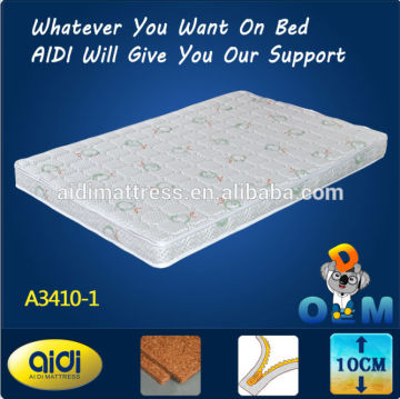 Cheap coco nut with zip mattress